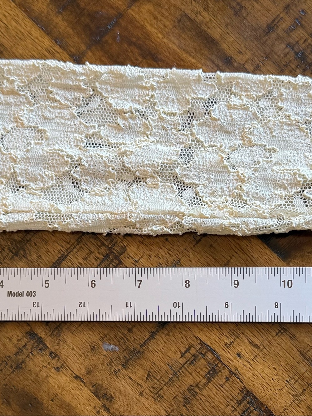 Y2K Vintage Moda International Ivory Lace Tie Front Cardigan — Small — USA - Picture 11 of 14